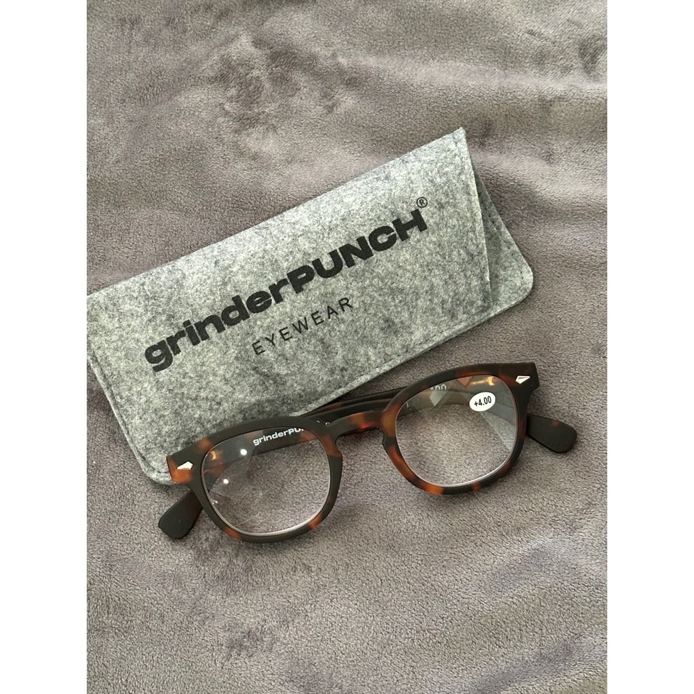 Grinder Punch Classic Reading Glasses +4.00